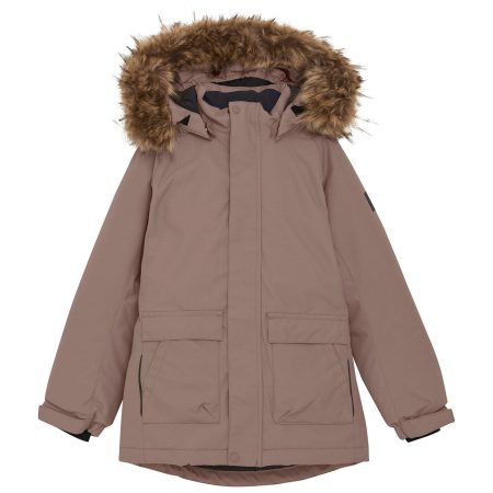 Color Kids Antler Parka m. Fake Fur - Str. 122